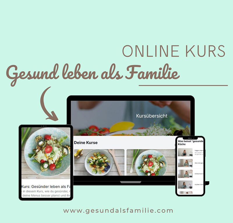 Onlinekurs Gesund leben als Familie